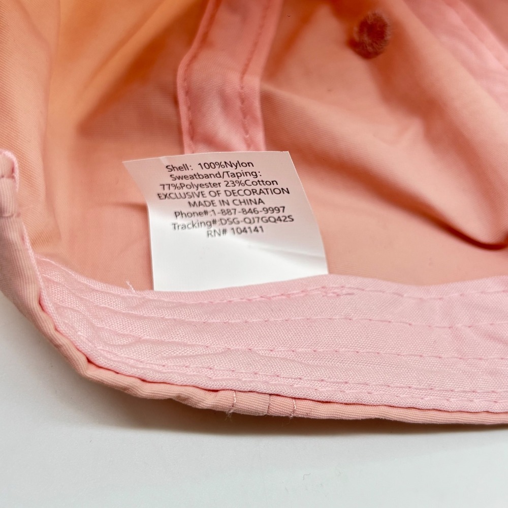 NEW Prince Girls Youth Tennis Hat OS Pink See Ya On The Court Graphic Cap - Picture 6 of 8